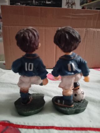 Statuine calciatori 4pz