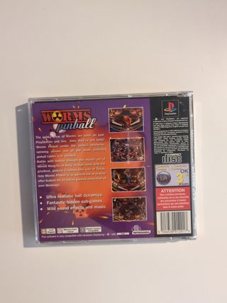 WORMS PINBALL juego PS1