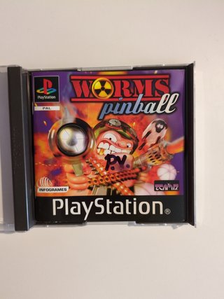 WORMS PINBALL juego PS1