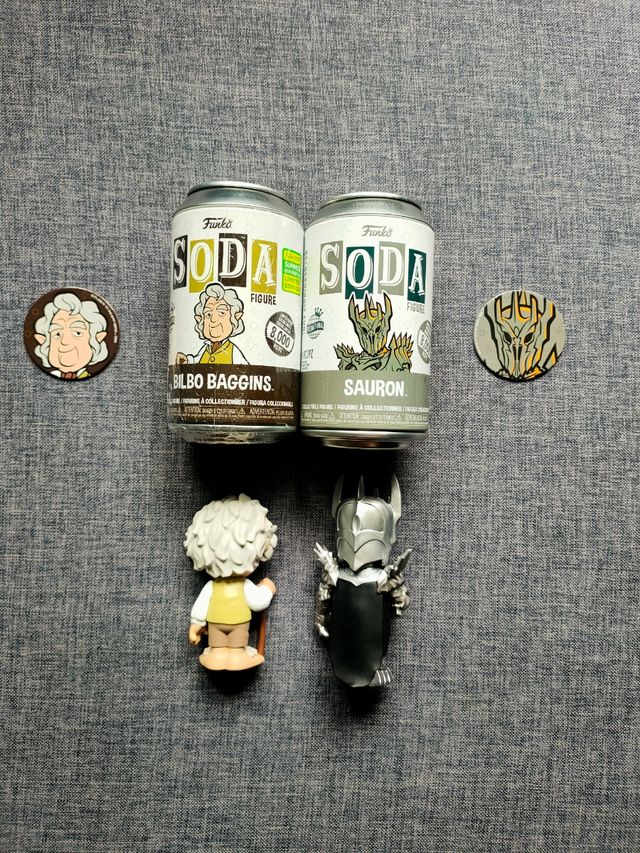 Sodas de Sauron y Bilbo Baggins