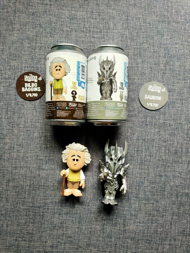 Sodas de Sauron y Bilbo Baggins
