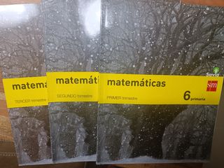 Libro Matemáticas 6° primaria SM