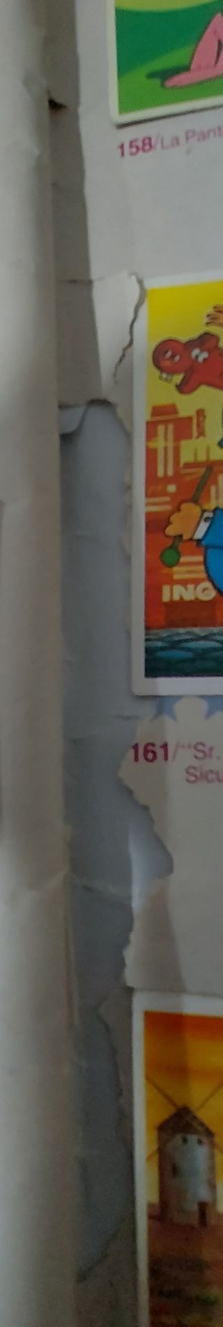 Colección de cromos festival del dibujo animado.