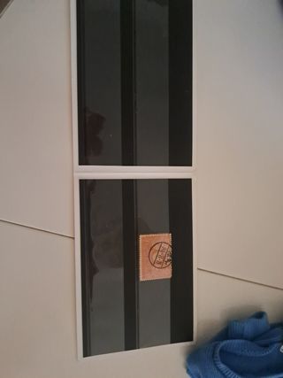 Bonito sello de Japón siglo XIX con carpetita