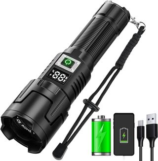 LINTERNA LED TACTICA