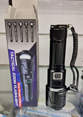 LINTERNA LED TACTICA
