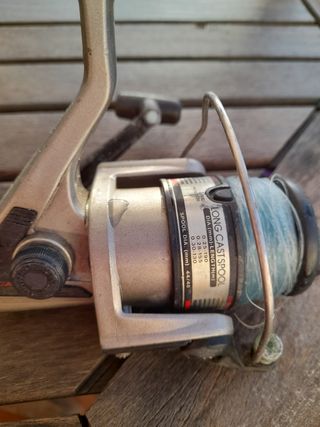 Carrete para caña de pesca 