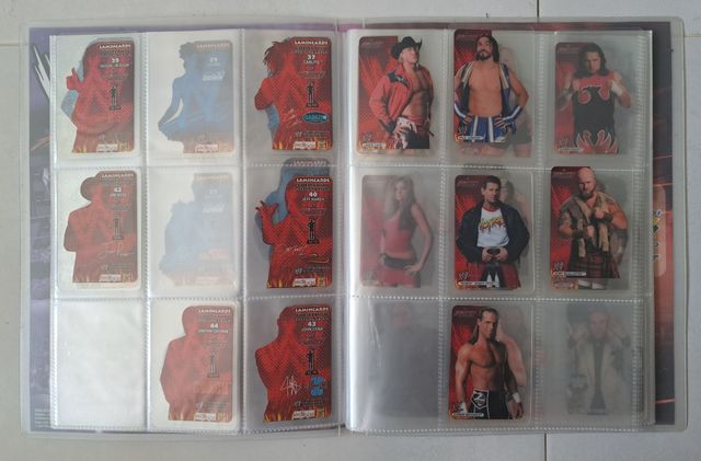 WWE LAMINCARDS PRESSING CATCH