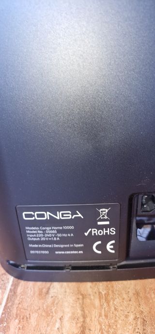 Base autovaciado conga home 10000