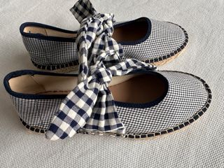 Merceditas Vichy Mi Canesú talla 38 (como una 37)