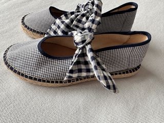 Merceditas Vichy Mi Canesú talla 38 (como una 37)