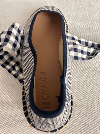 Merceditas Vichy Mi Canesú talla 38 (como una 37)