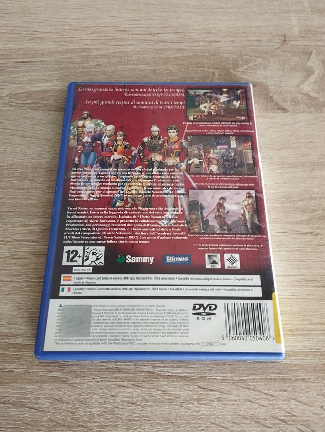 SETTE SAMURAI PS2