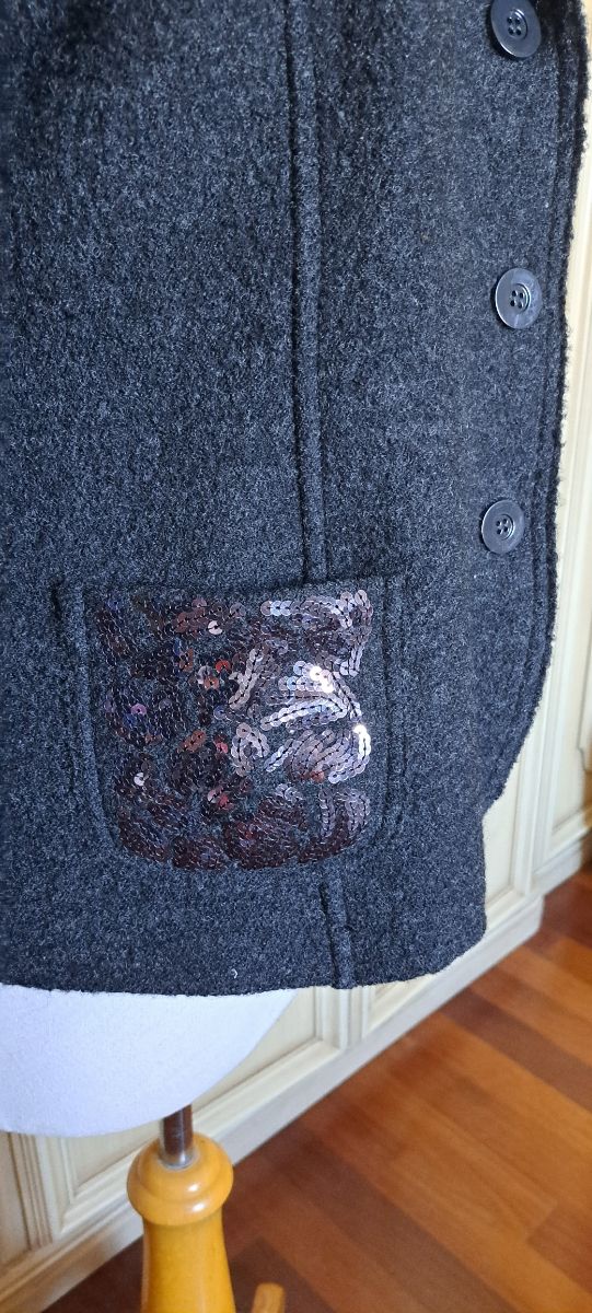 Carla Ferroni. Giacca in lana. 