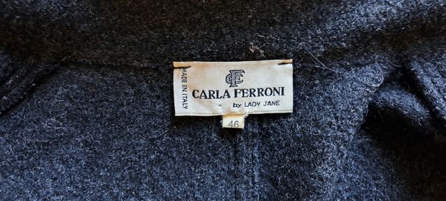 Carla Ferroni. Giacca in lana. 
