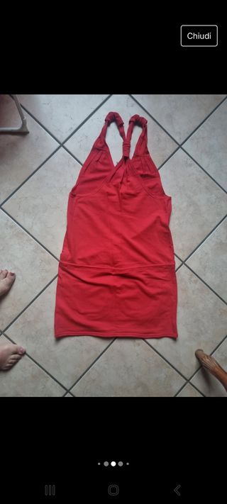 Abito Calzedonia rosso