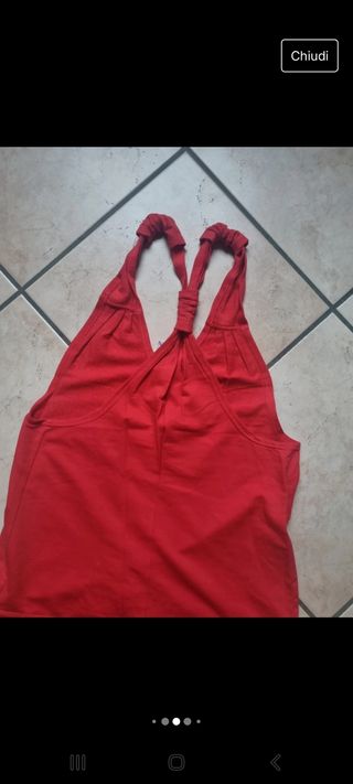 Abito Calzedonia rosso