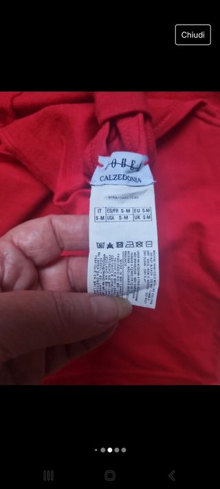 Abito Calzedonia rosso