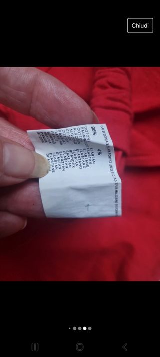 Abito Calzedonia rosso