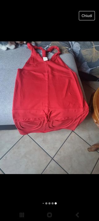 Abito Calzedonia rosso