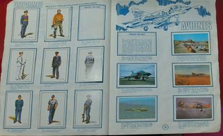 Colección de cromos nuestros ejércitos.