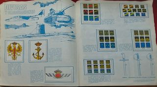 Colección de cromos nuestros ejércitos.