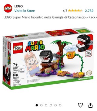Lego super mario incontro nella giungla catenaccio
