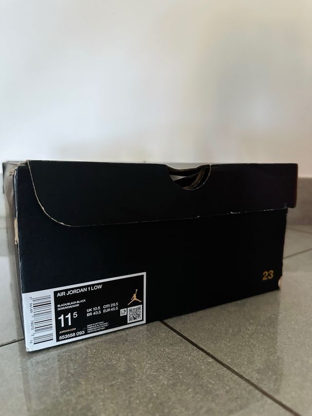 Air Jordan 1 Low black