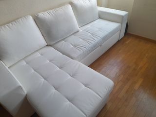 Sofá chaiselongue con cama