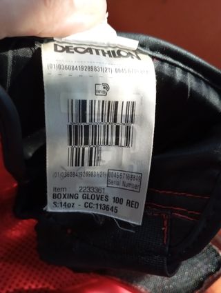Guantes boxeo