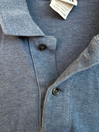 LACOSTE color azul polo manga corta talla 5