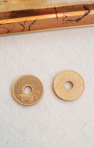 Monete pesetas da collezione
