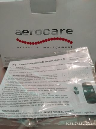 Colchón antiescaras