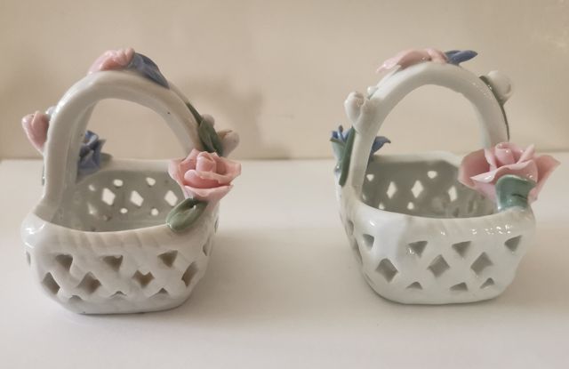 Cestitas vintage de cerámica