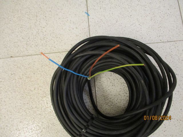 MANGUERA FLEXIBLE  Cu) 3x2,5mm2 (RV-K 0,6/1KV.