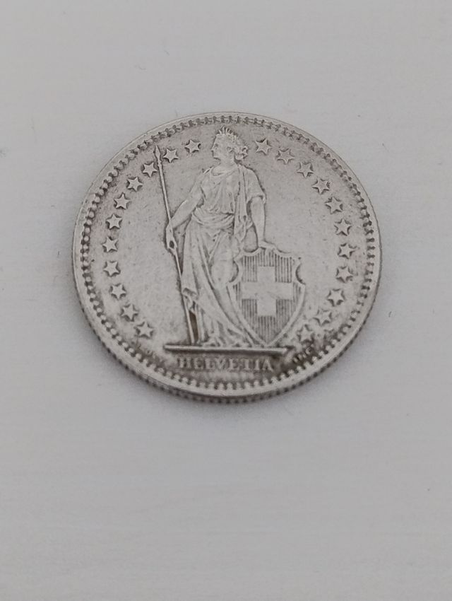 Moneda de 2 francos 1975