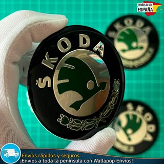 X4 Emblemas Skoda 65mm Pegatinas Tapacubos Llantas