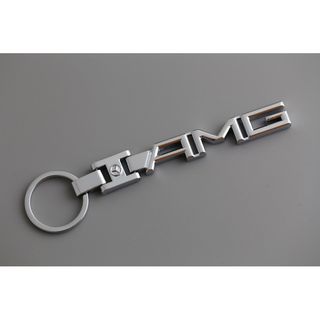 LLAVERO AMG CROMADO SIMBOLO REGALO REF.1243