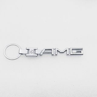 LLAVERO AMG CROMADO SIMBOLO REGALO REF.1243