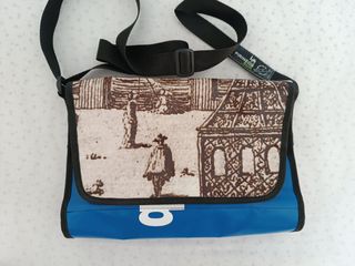 Bolso bandolera lona reciclada