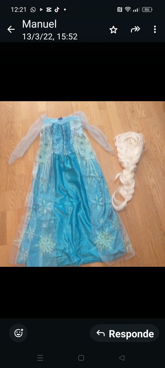 Disfraz seis disfraces