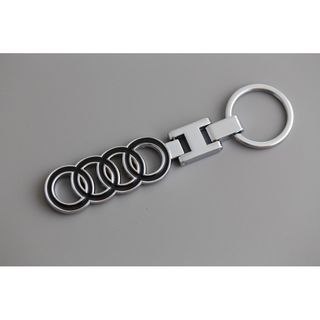 LLAVERO AUDI SIMBOLO NEGRO REGALO REF.1246