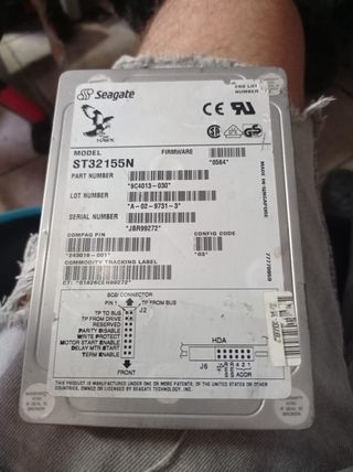 SCSI 2.15GB Seagate Hawk 5400RPM Disco Duro