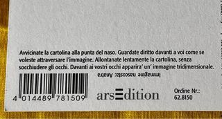 SET 20 CARTOLINE TRIDIMENSIONALI