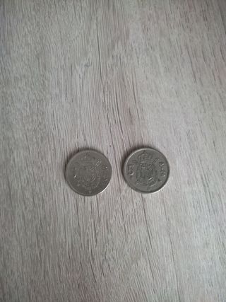 5 pesetas
