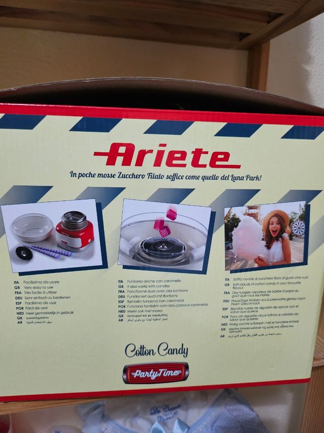 Máquina de algodón de azúcar