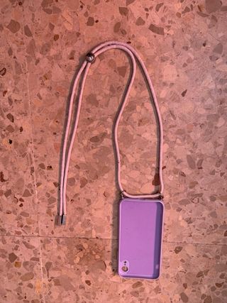 Funda iphone xr morada