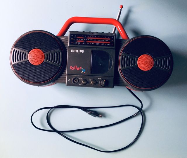 Radio ‘80 Philips moving sound Roller D8007