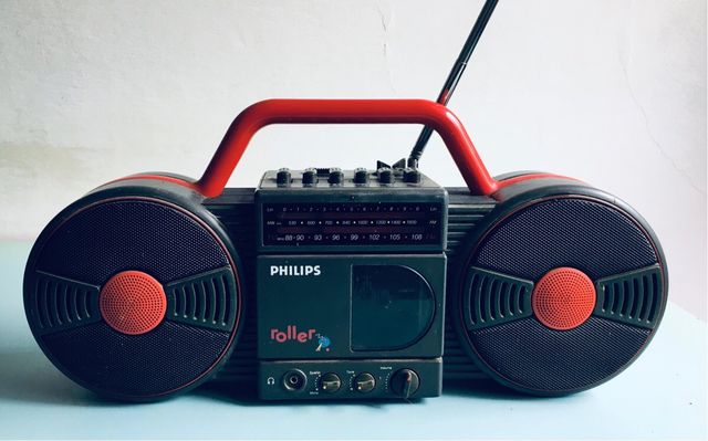 Radio ‘80 Philips moving sound Roller D8007