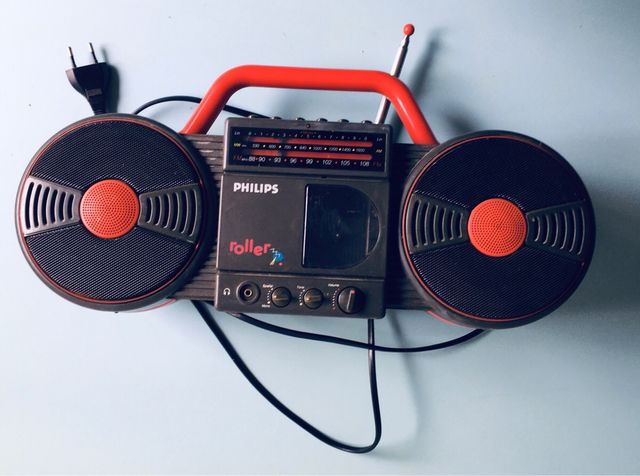 Radio ‘80 Philips moving sound Roller D8007